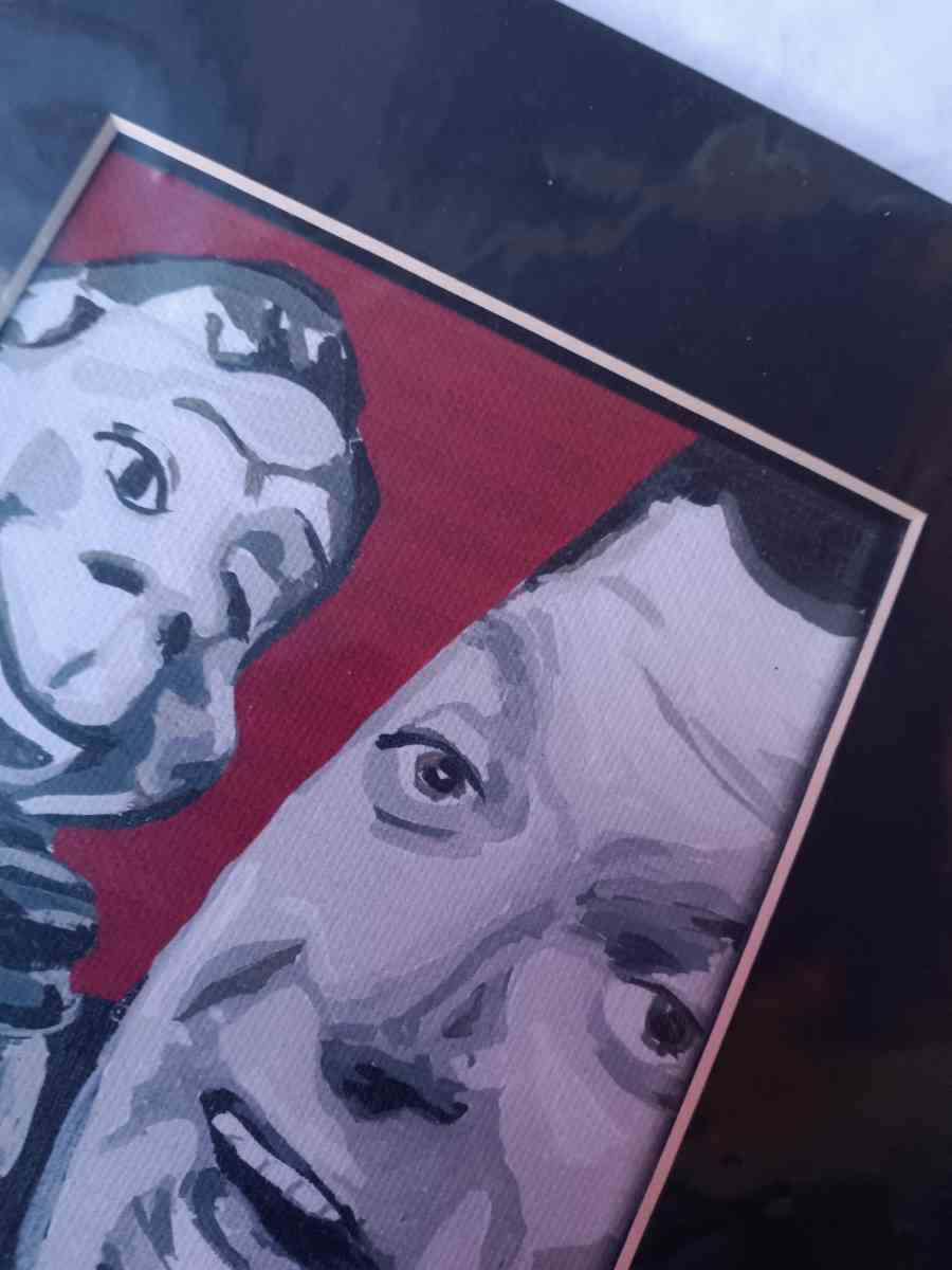 its howdy doody Time portrait unframed