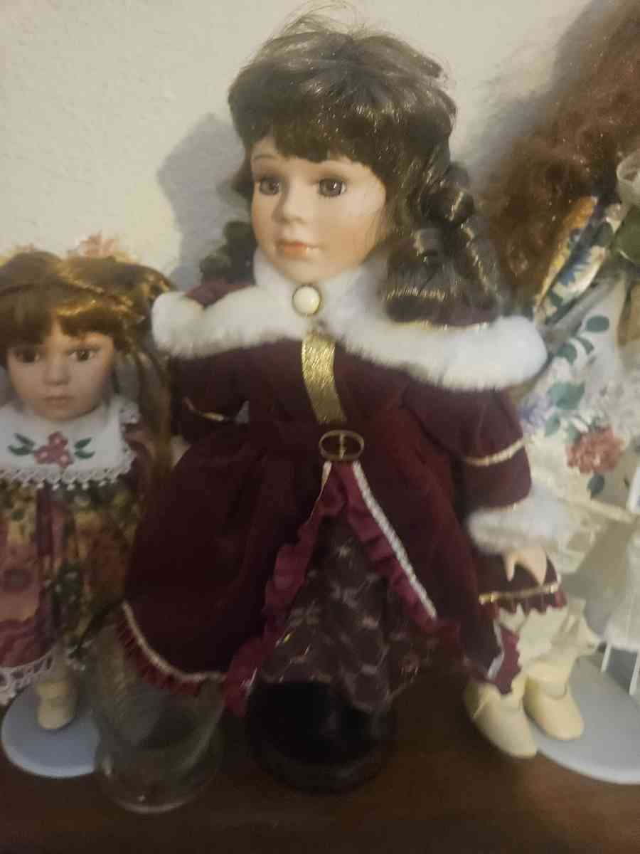 vintage antique porcelain dolls