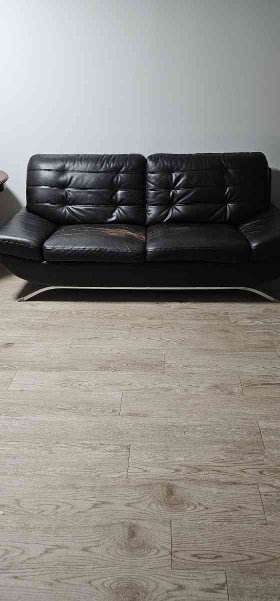 sofa cama de cuero para 3 personas