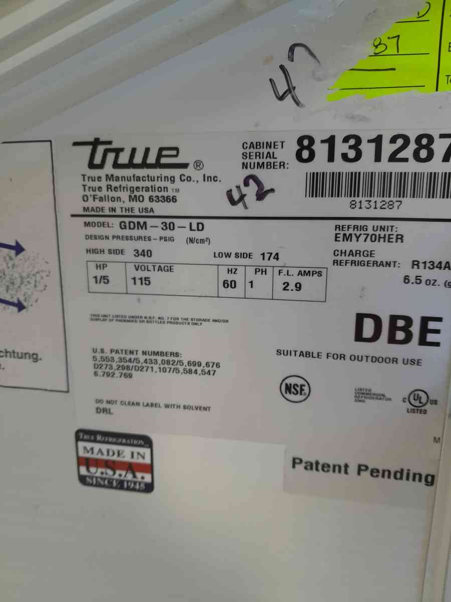 COOLER EXCELLENT CONDITION 8 YERS OLD IVE RECHECK WORKING