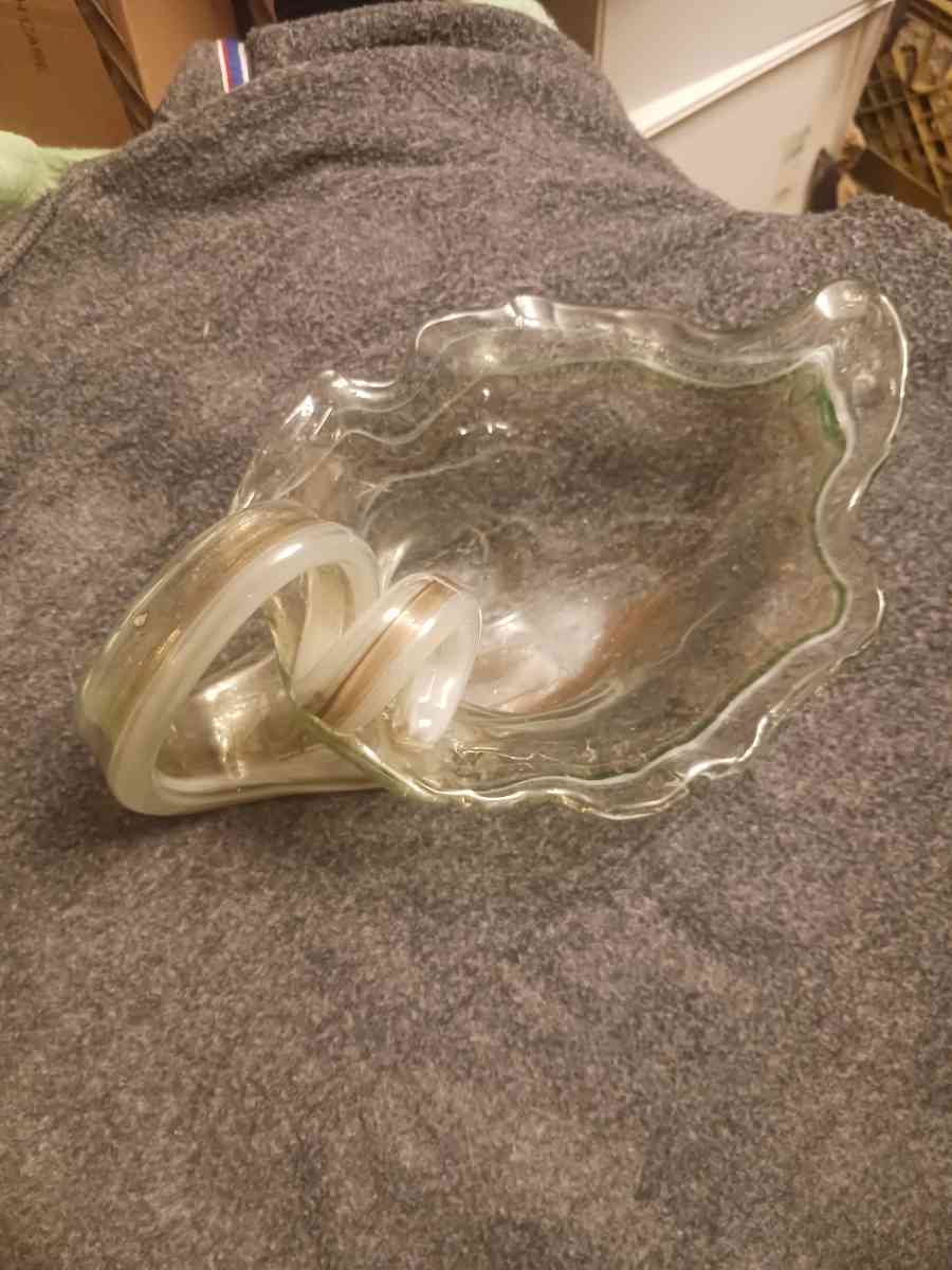 carnival glass cornucopia