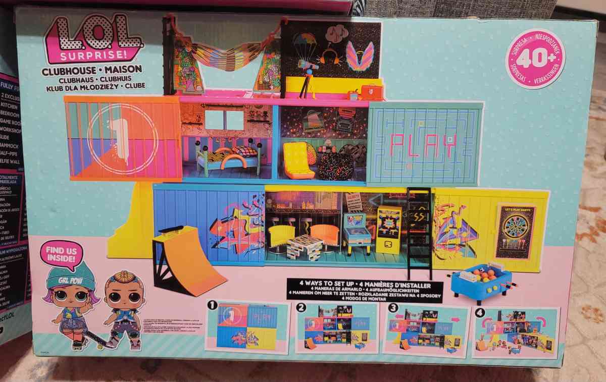 LOL SURPRISE CLUBHOUSE MANSION