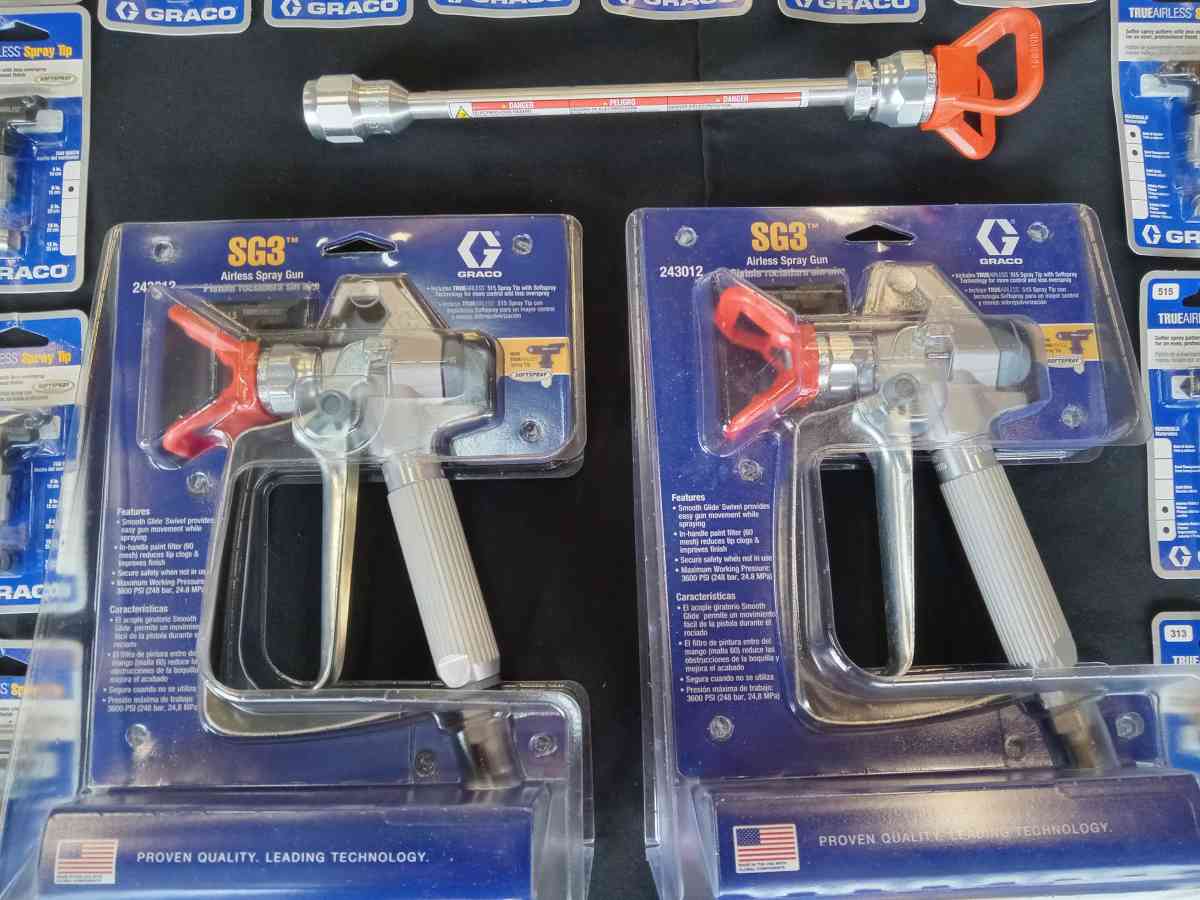 Painter Spray Guns and Spray tips