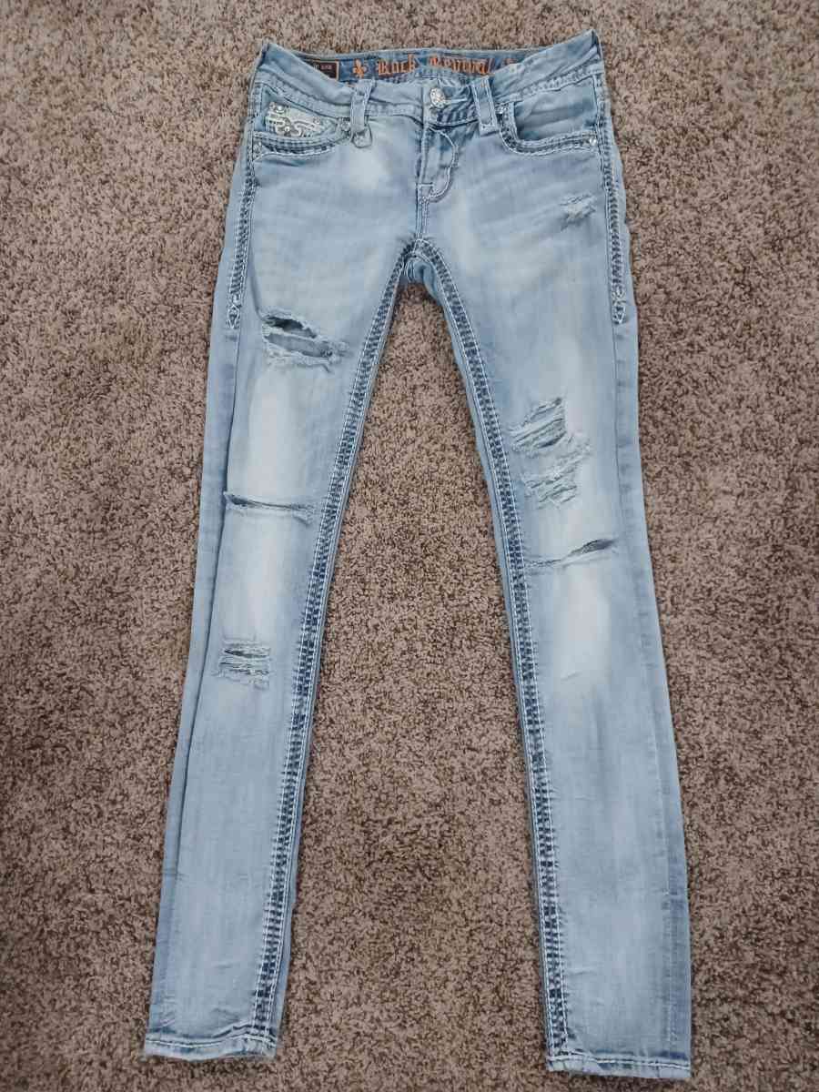 WOMENS ROCK REVIVAL JEANS ALL SZ 26