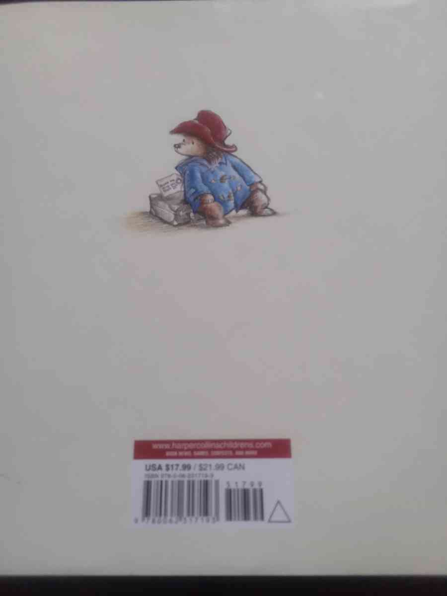 Paddington bear book hardcover
