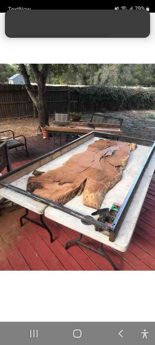 mesquite slabs of wood  7 ft tall  by 38 to 40 inches wide