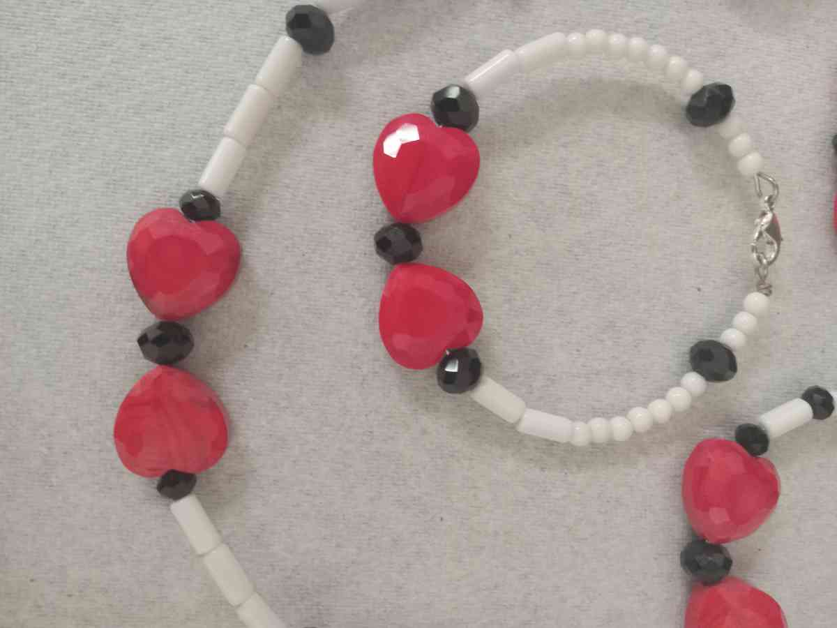 Valentine Day Jewelry Set