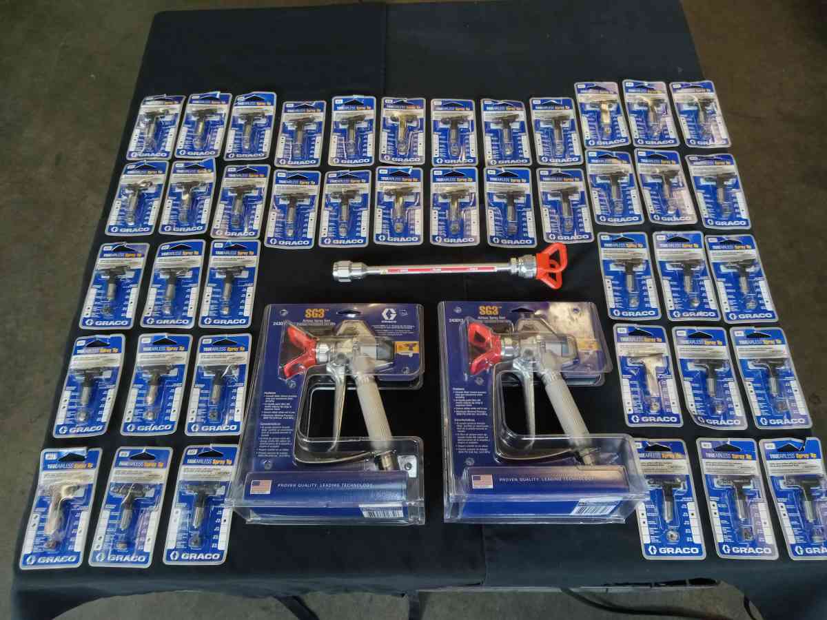 Painter Spray Guns and Spray tips