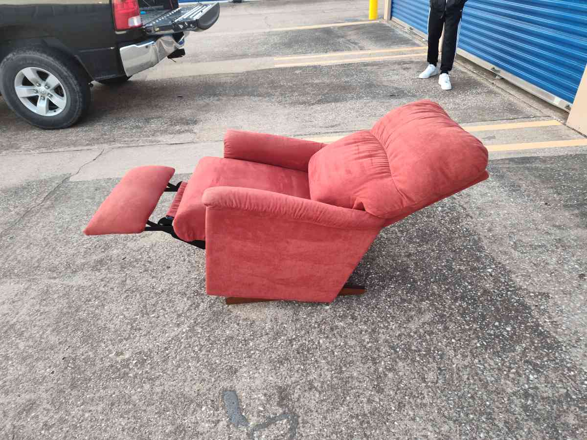 red recliner