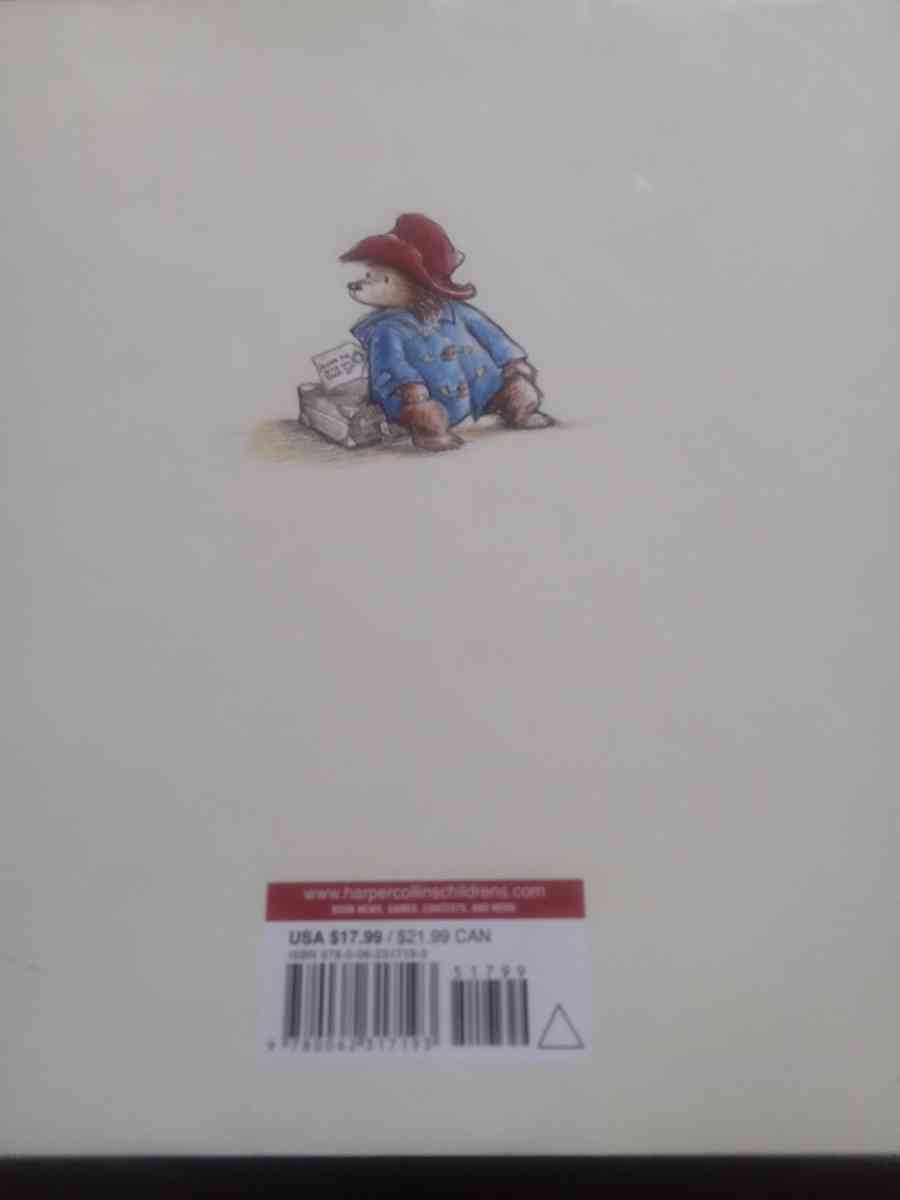 Paddington bear book hardcover