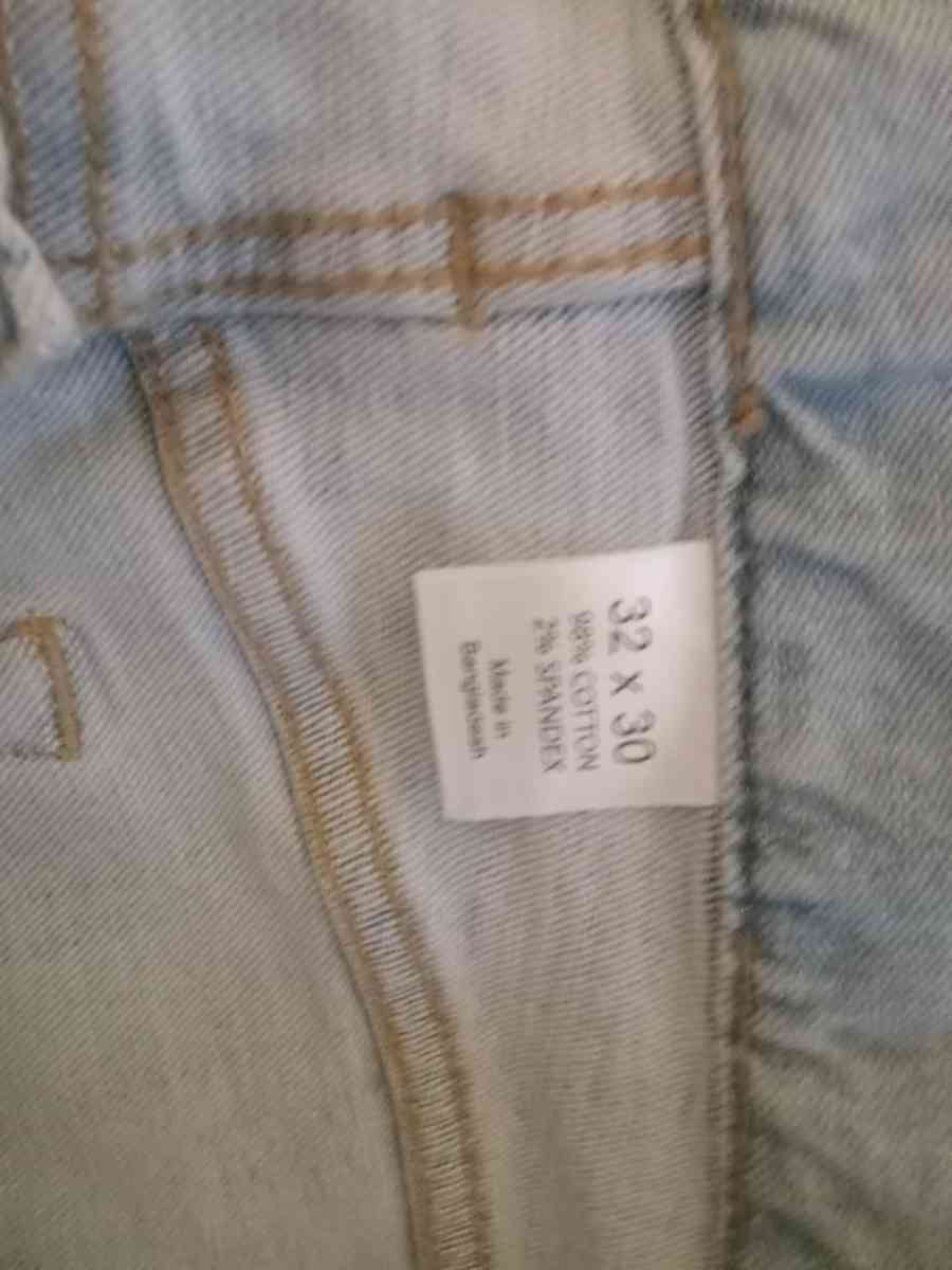 Mens Lightblue Jeans 32x30