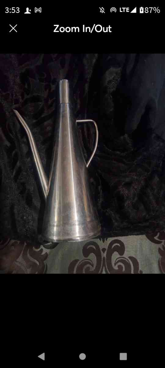 VINTAGE OLIVE OIL PITCHER