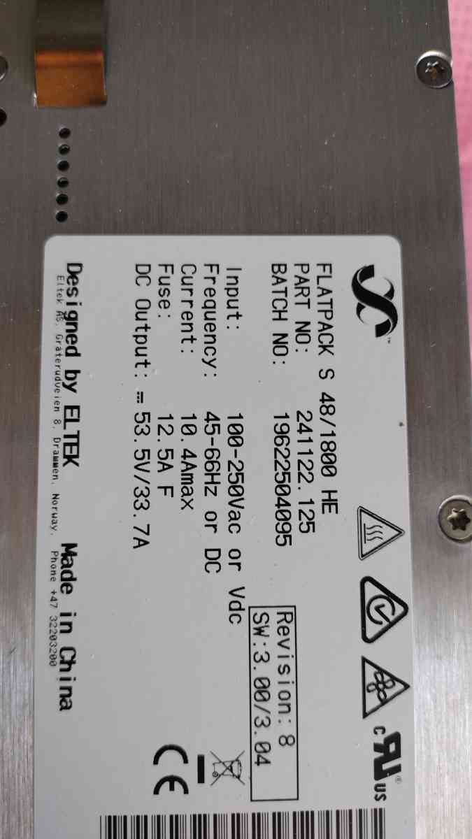 ELTEK Flatpack S 481800 HE  241122 125