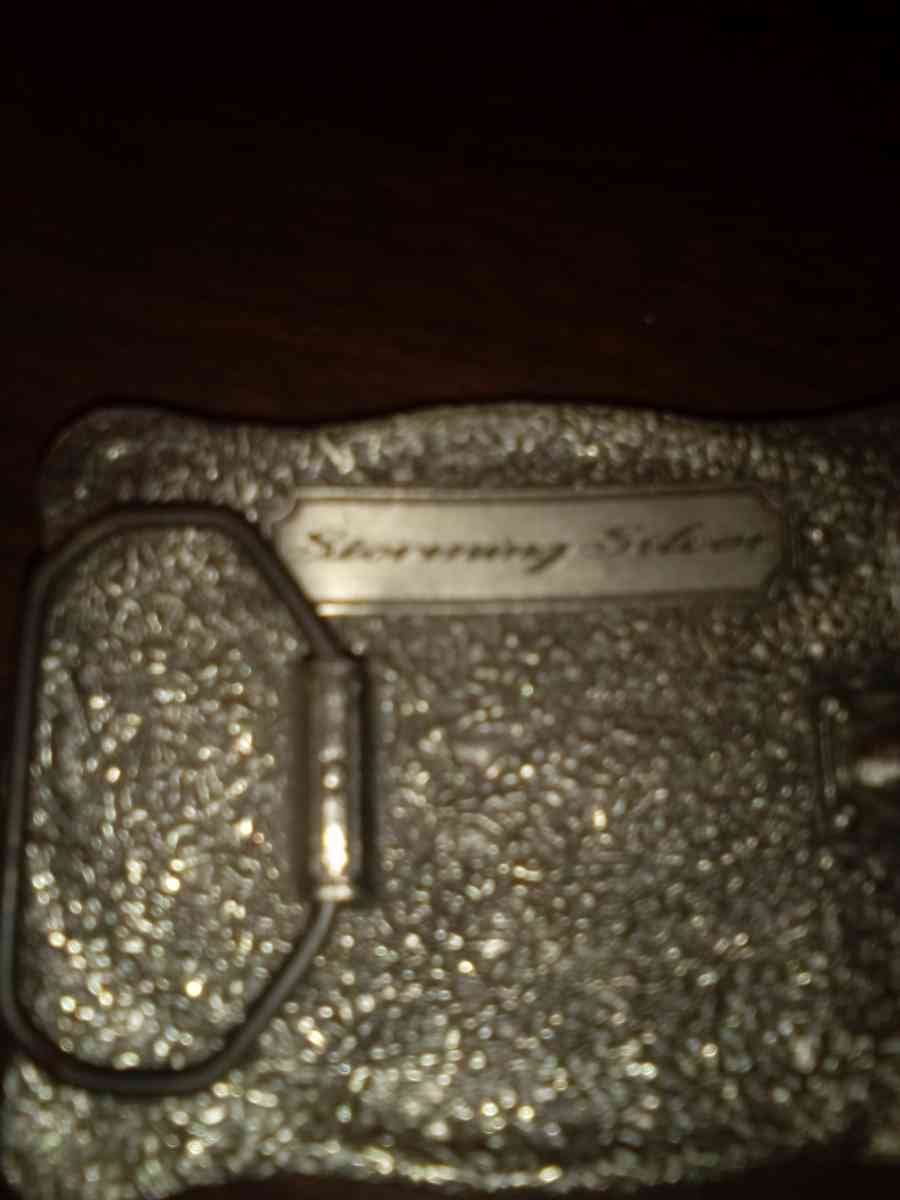 vintage Siskiyou belt buckles