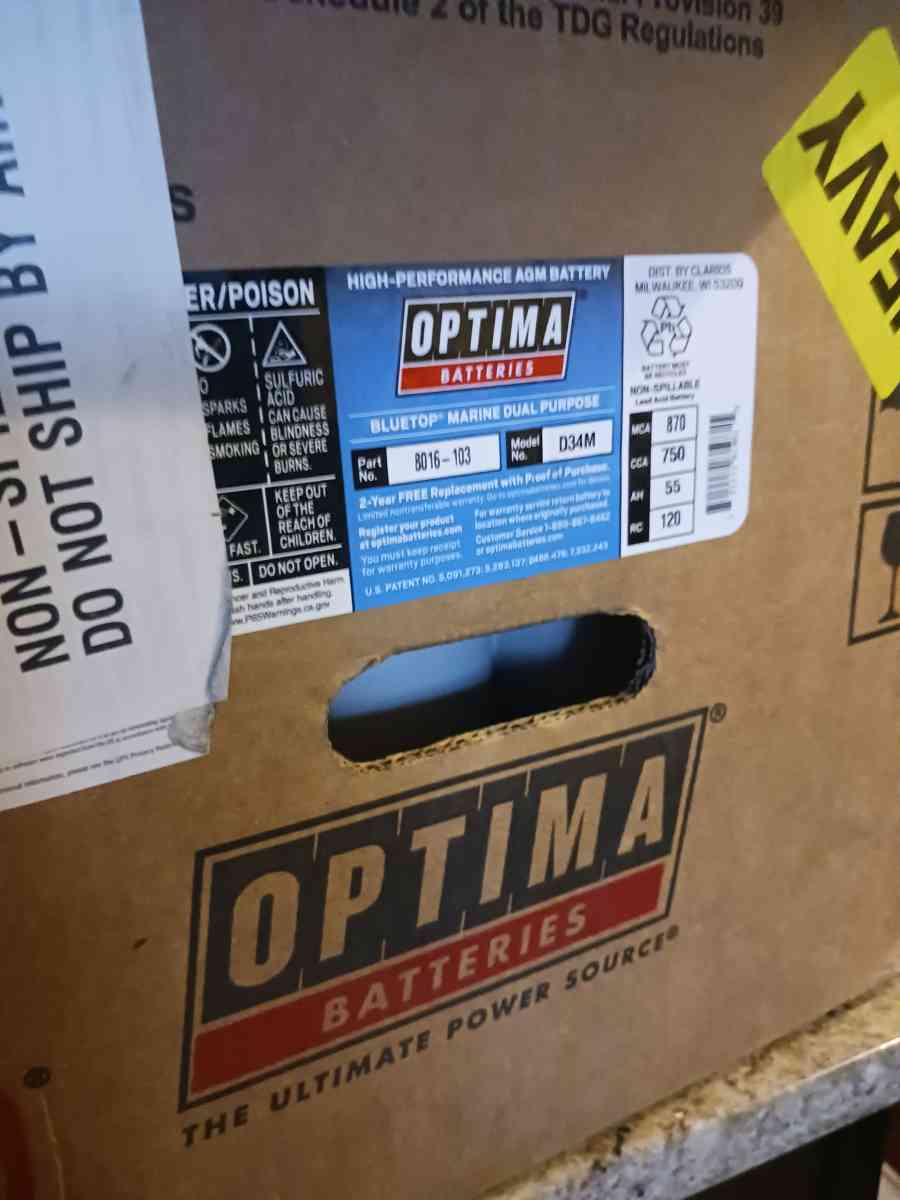 blue top optima batteries New