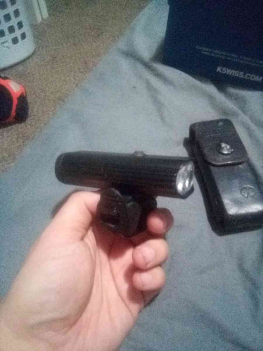 its a bike light for the front of the bike  LED LEZYNE