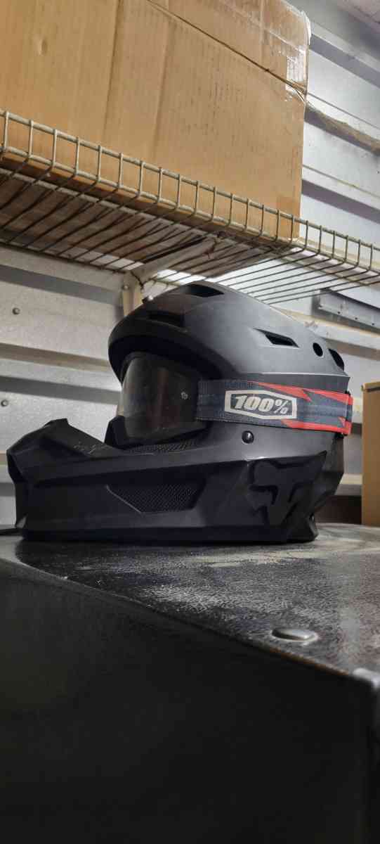 Fox racing helmet