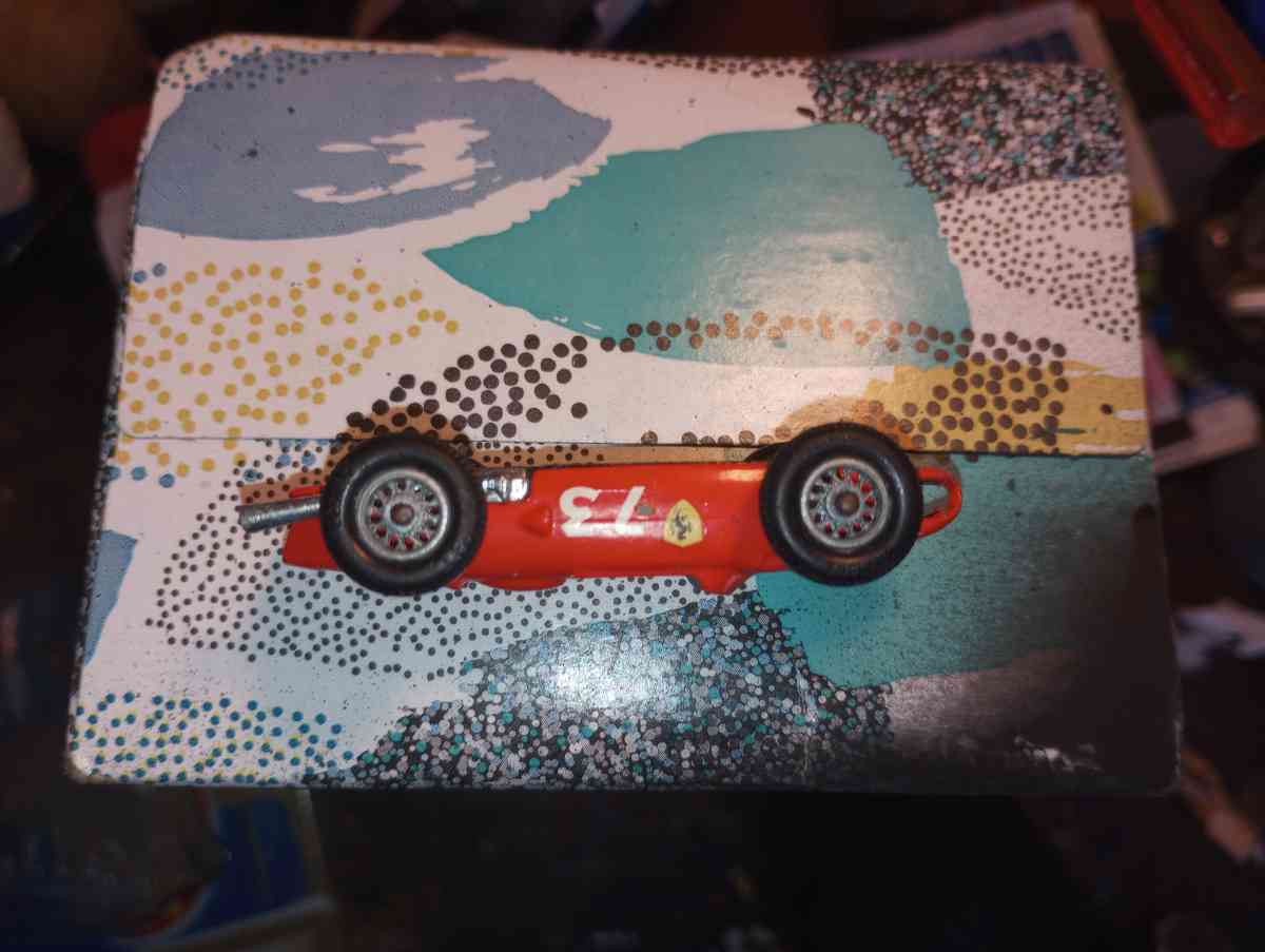 vintage Lesney diecast Ferrari