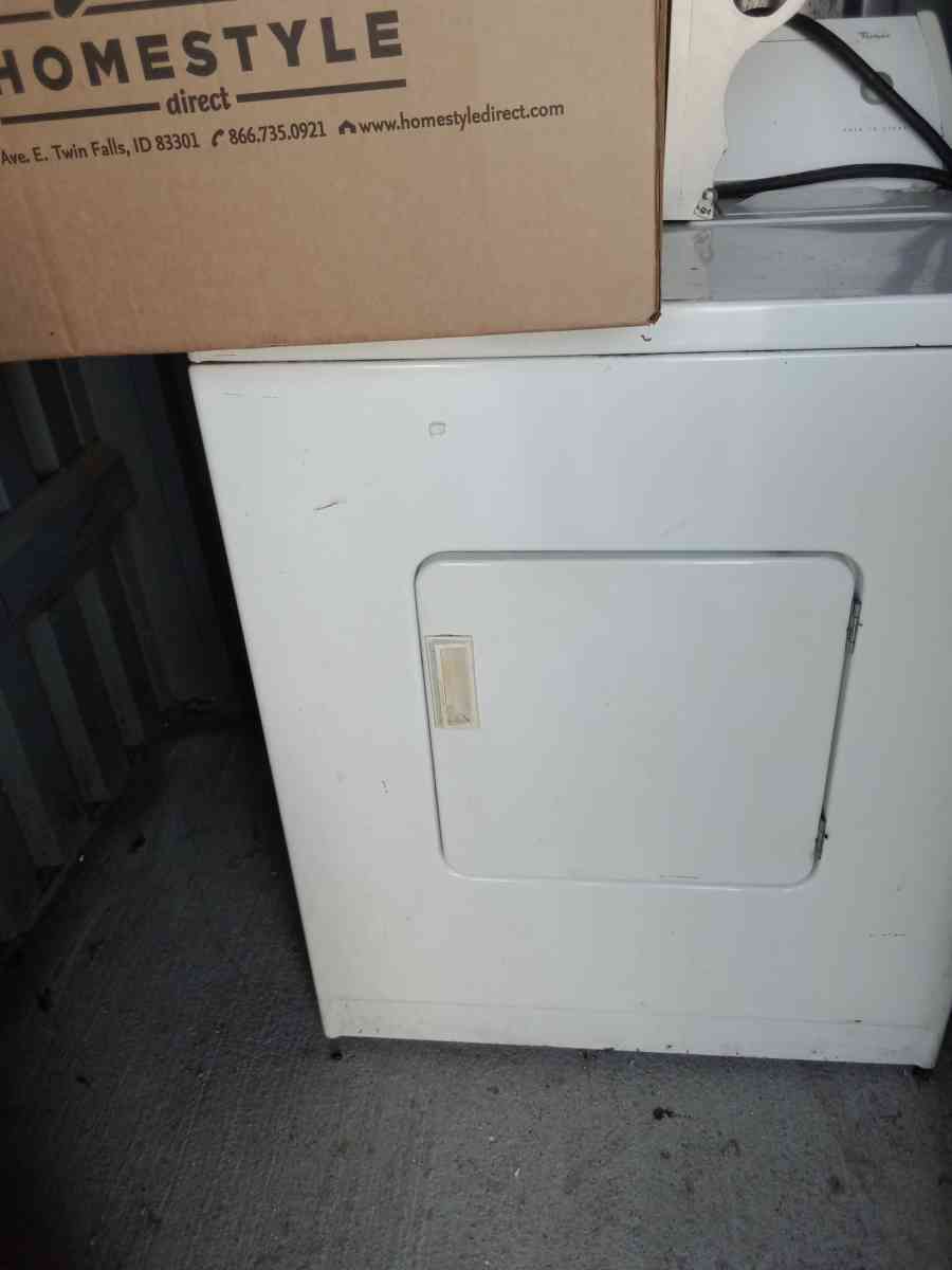 2 whirlpool dryers