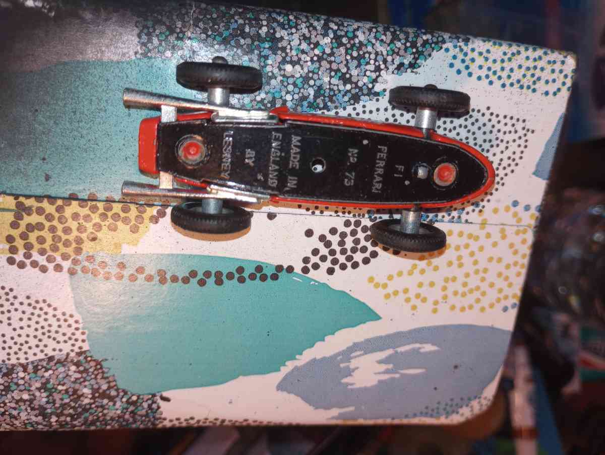 vintage Lesney diecast Ferrari