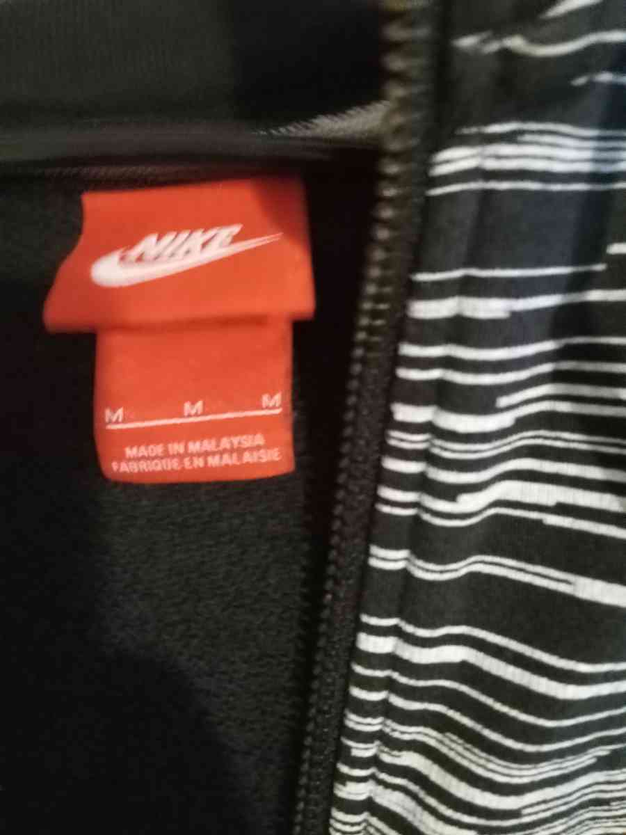 Mens Nike Zebra Zip up