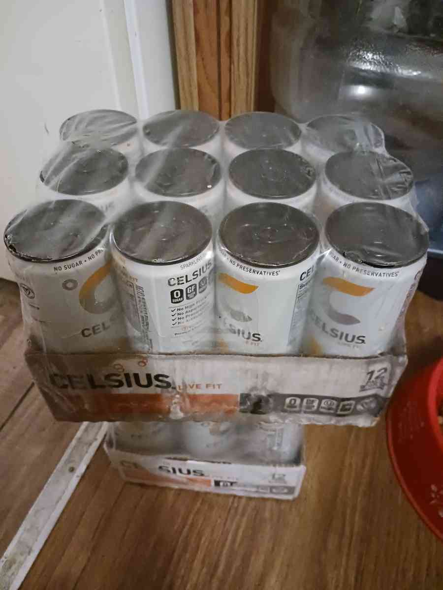 12 pk celsius energy drinks