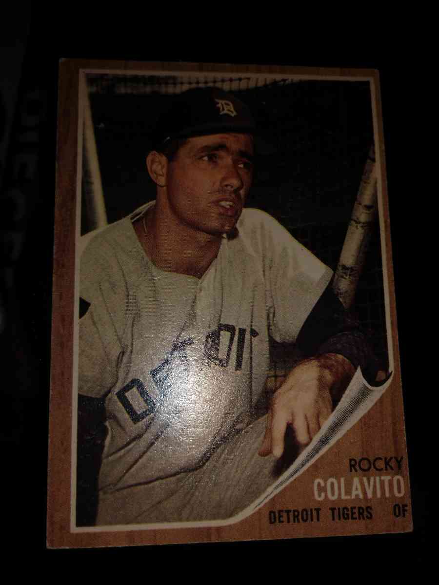 Rocky Colavito Baseball Card