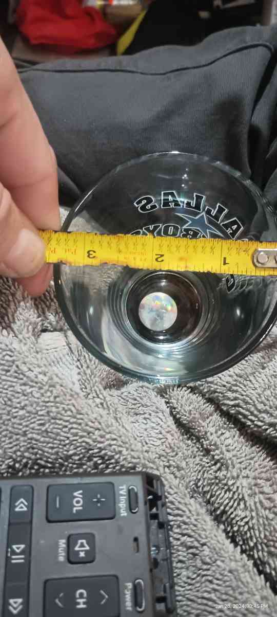 Collectable Dallas Cowboys 1 pint Glass