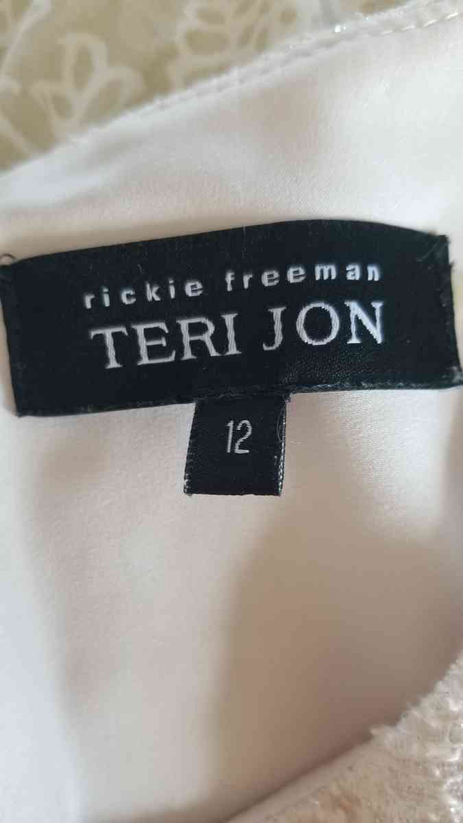 Rickie freeman Teri jon dress