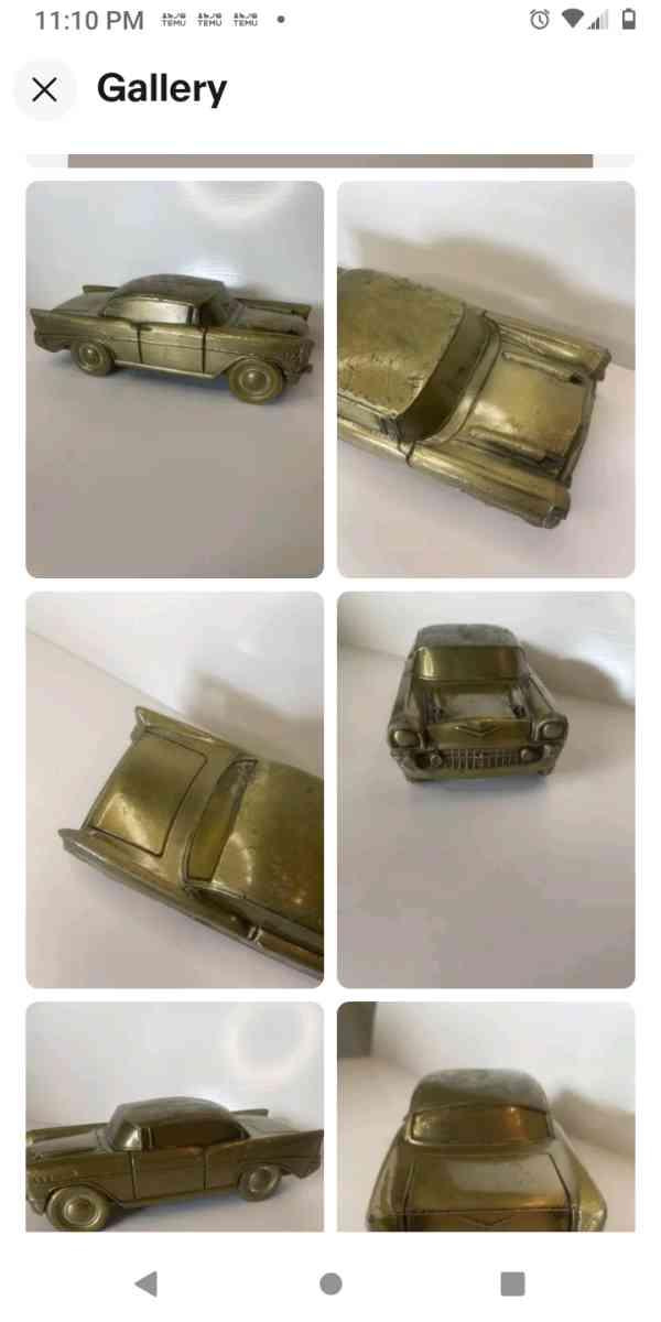 1957 Chevrolet Bel Aire piggy bank