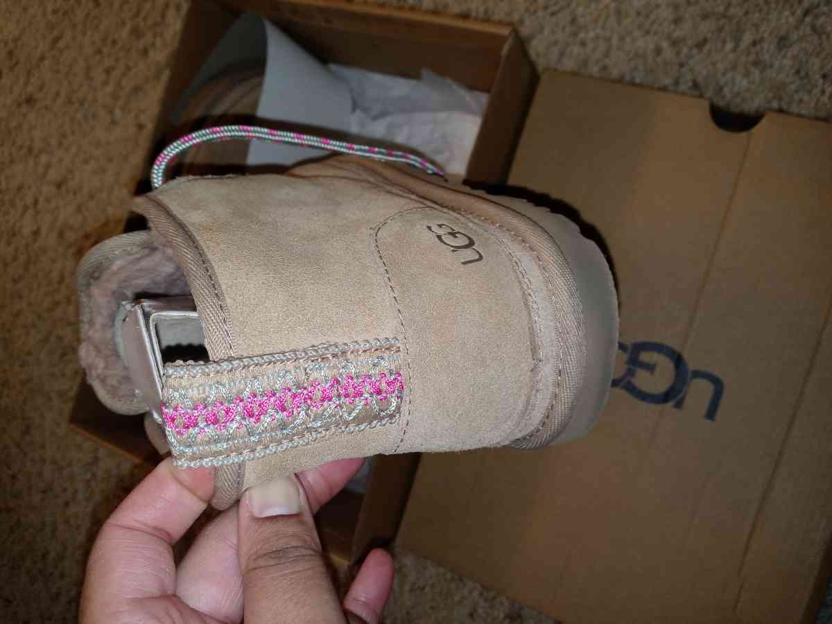 Brown Pink UGG Boots OBO and its yours