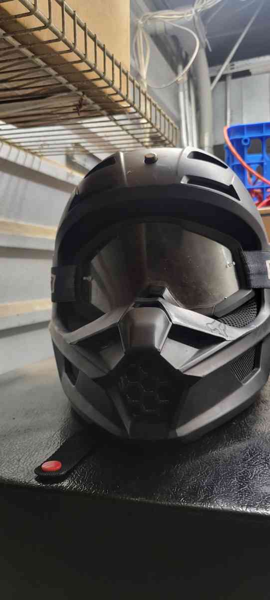 Fox racing helmet