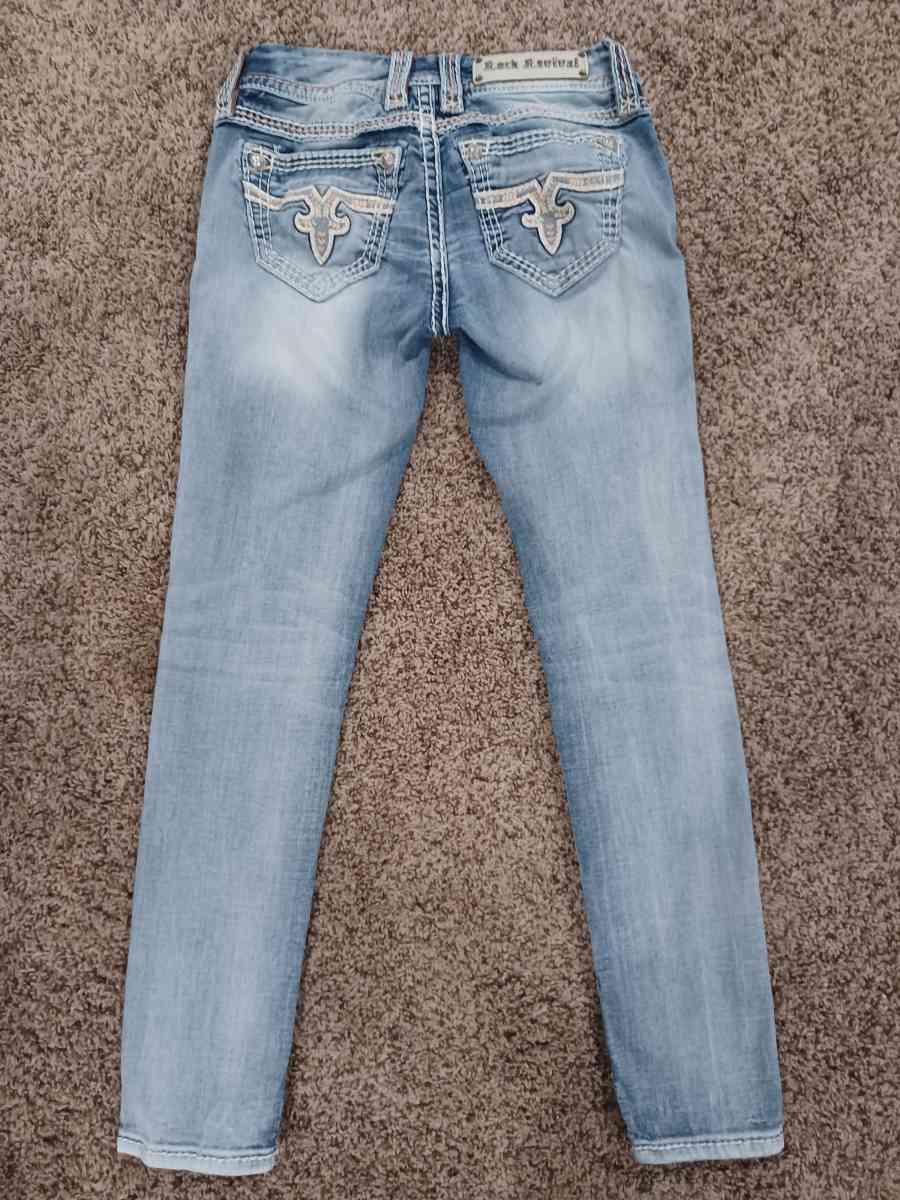 WOMENS ROCK REVIVAL JEANS ALL SZ 26
