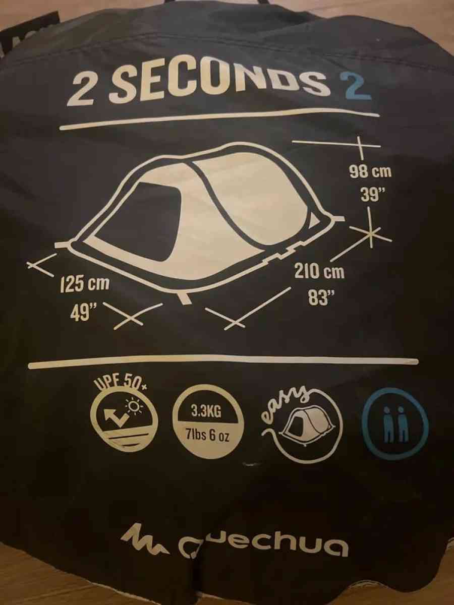 2 seconds pop up tent