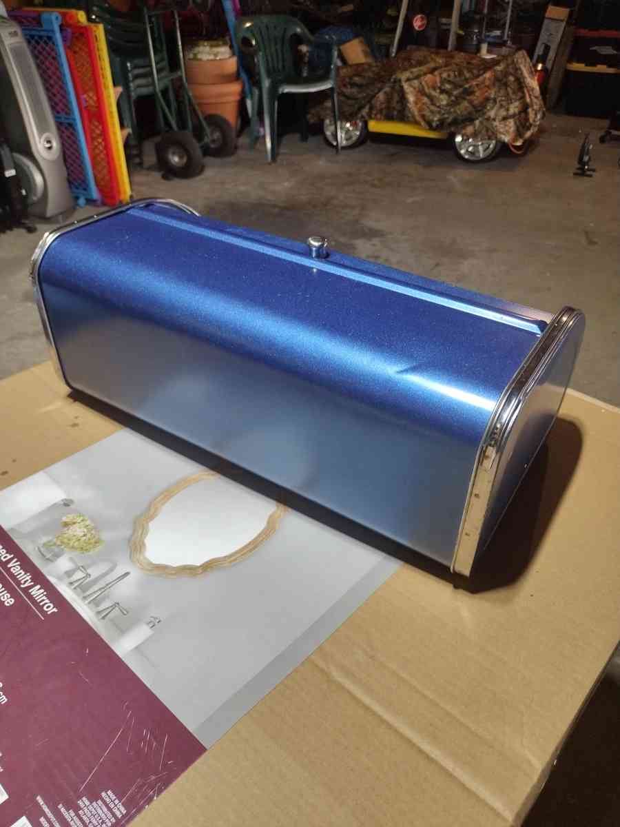 Vintage refurbished bread box