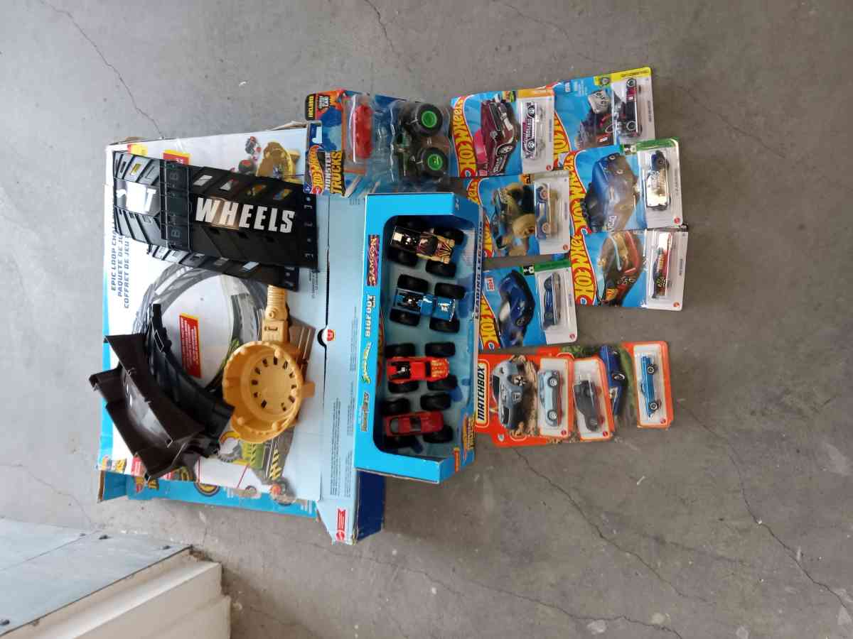 the monster trucks and ramp