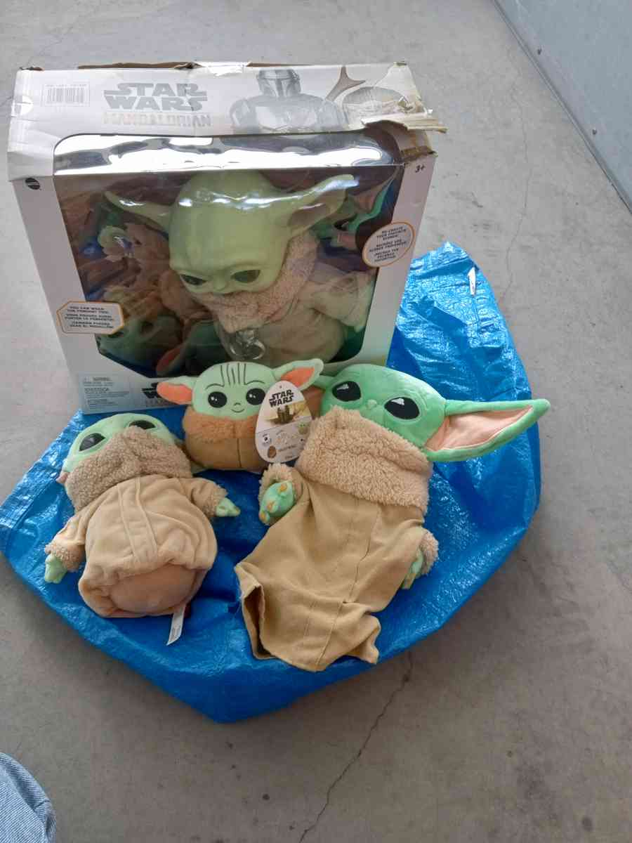 the Star wars the Mandalorian and 3 extras new