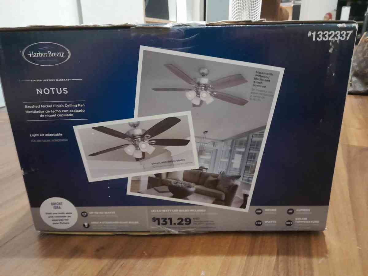 harbor breeze ceiling fan