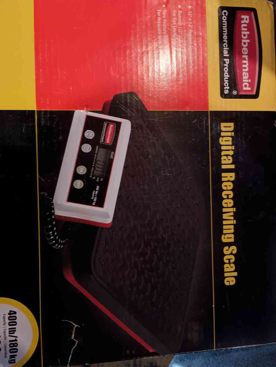 Rubbermaid digital scale 400 lb