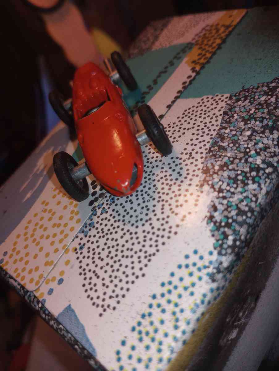 vintage Lesney diecast Ferrari