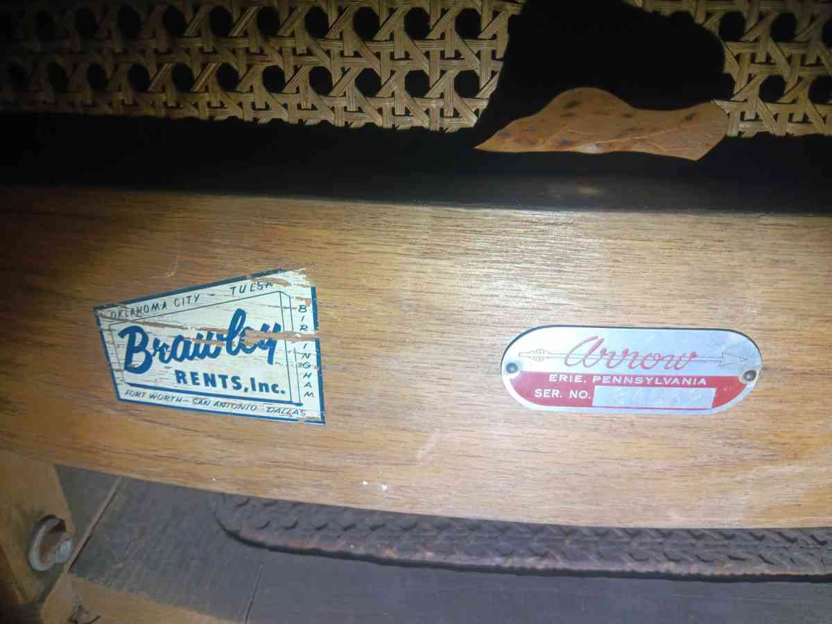 Mid 1800s wheelchair potty portable