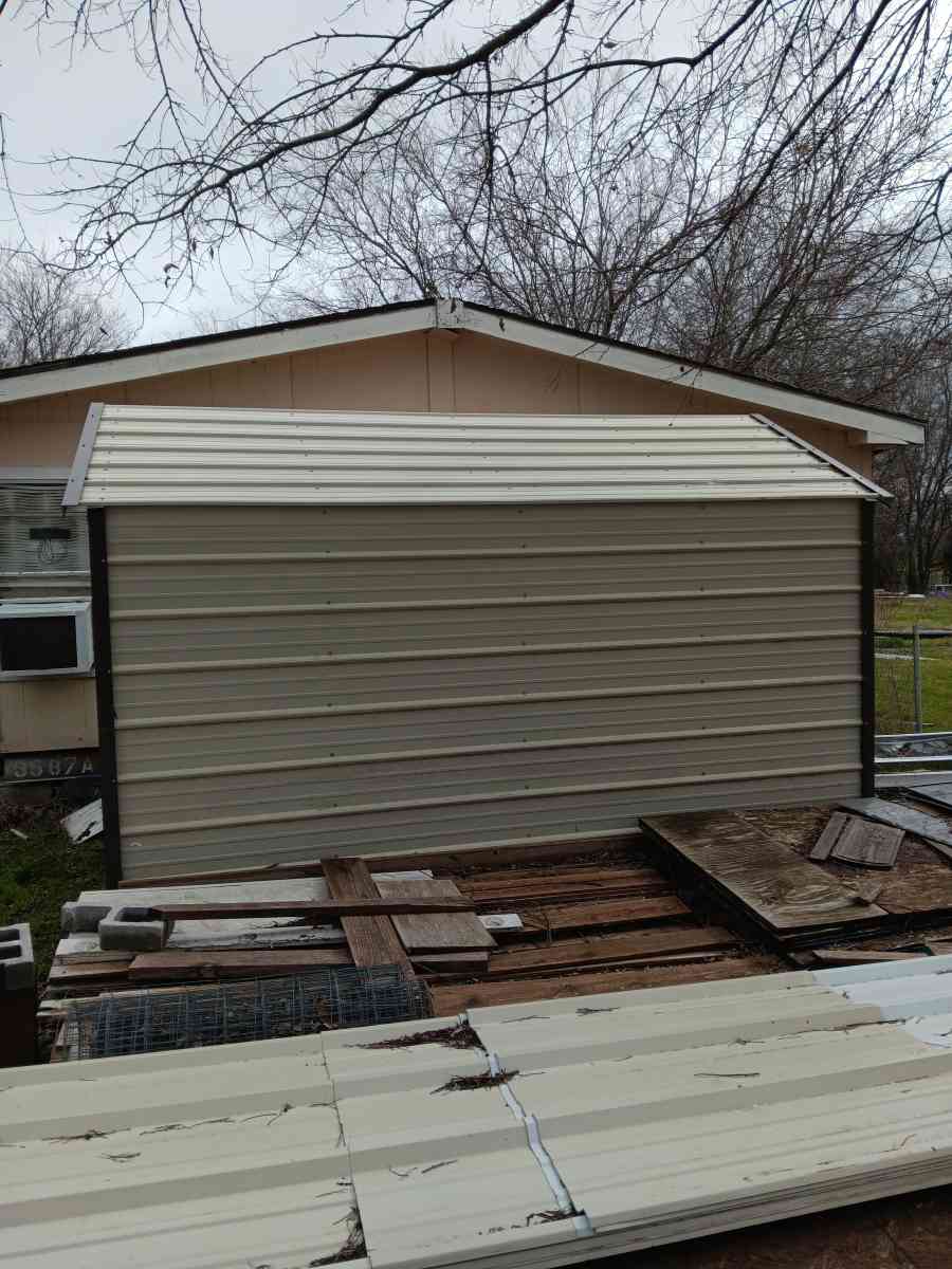 8 x12 utility shed derskin