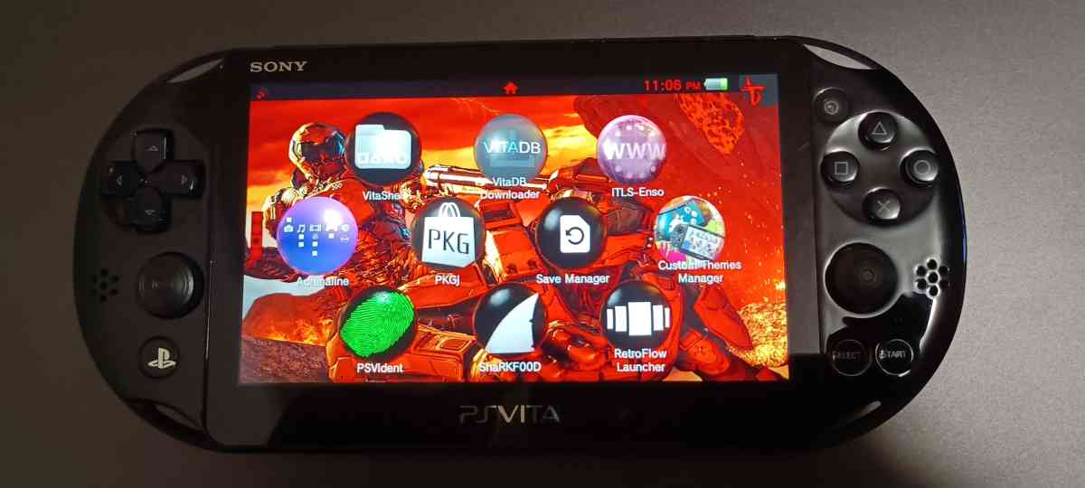 Fully Loaded PS Vita  256GB SD Card SD2Vita Adapter OEM Batt