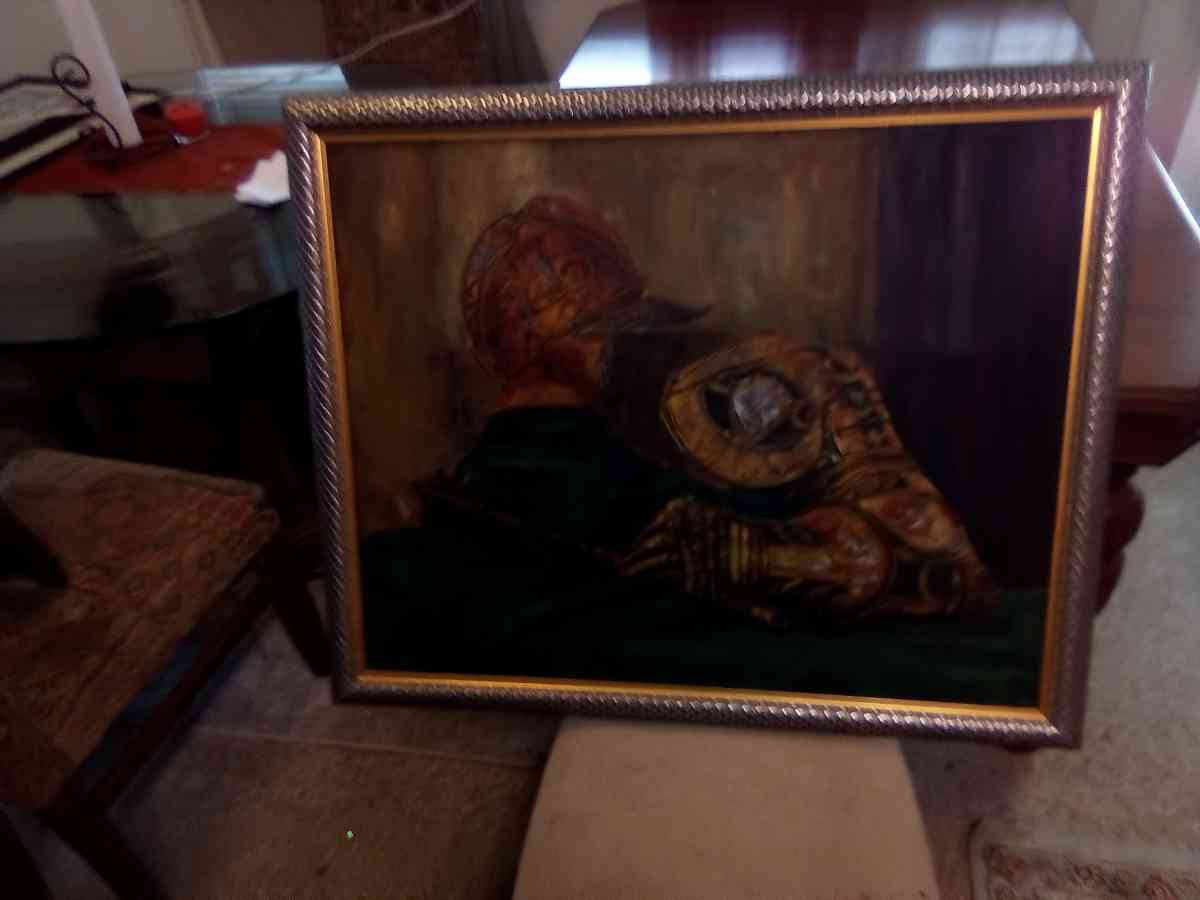 Rare vintage painting