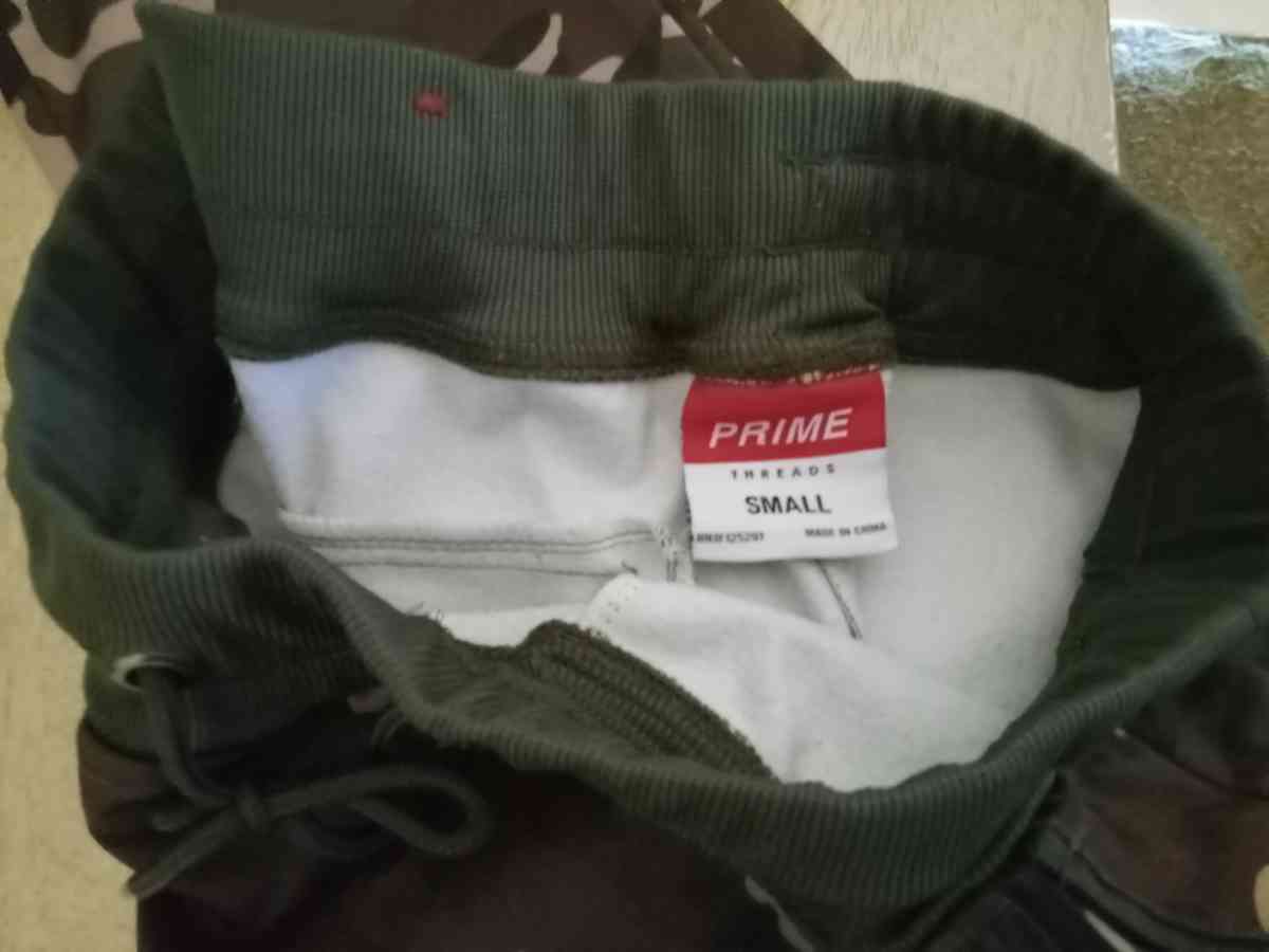 Mens Prime Camo Fleece Joggers