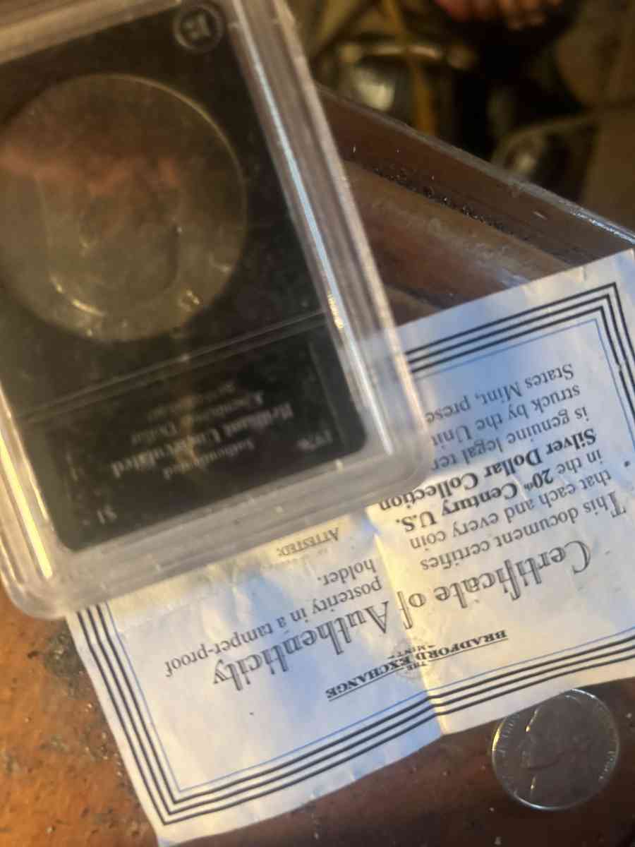 Authentic Uncirculated Eisenhower Dollar