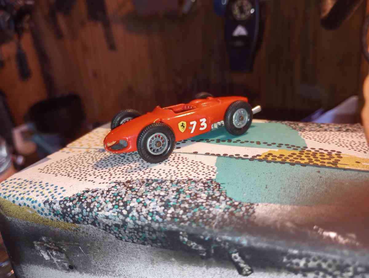 vintage Lesney diecast Ferrari