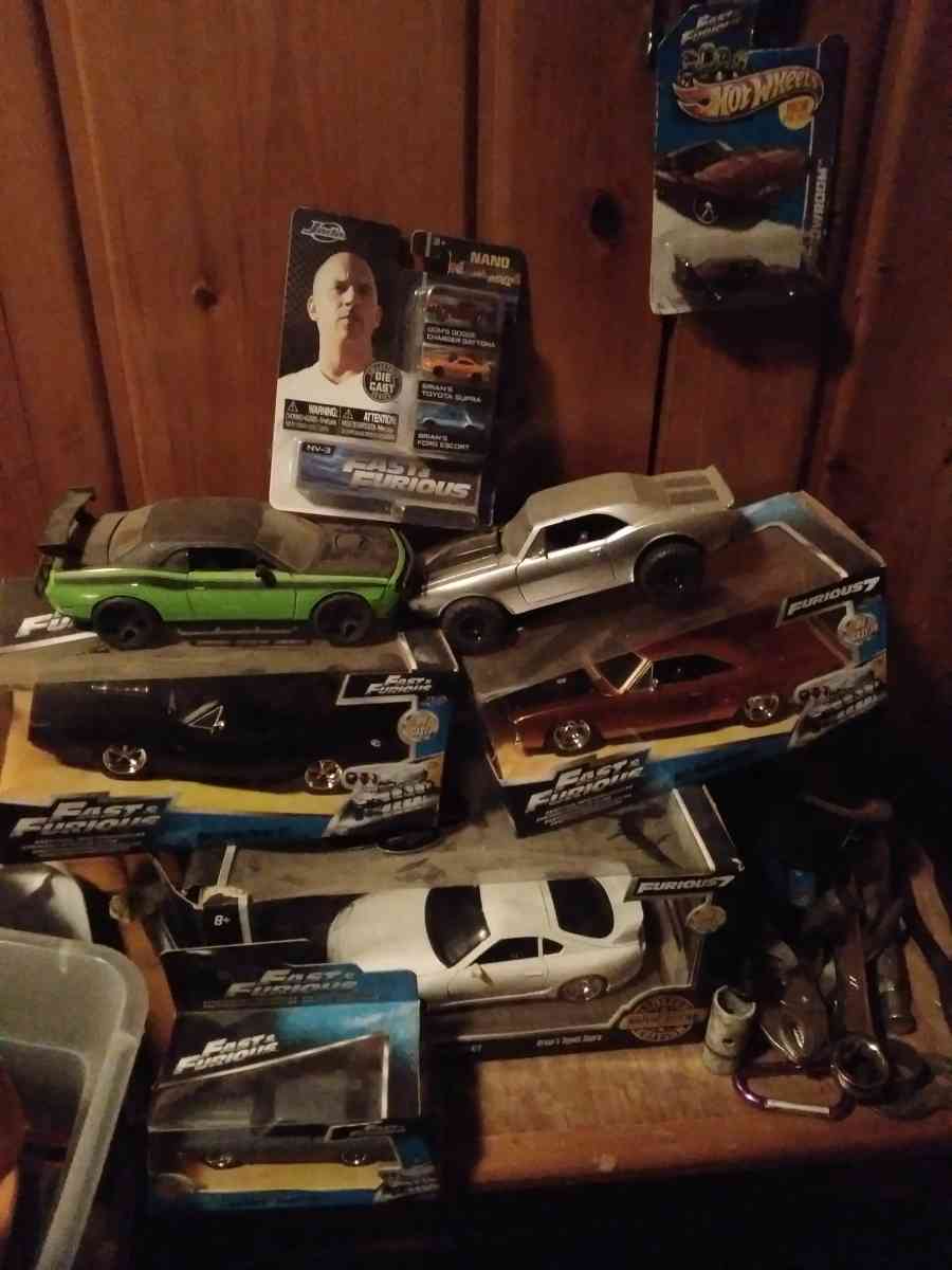 Fast and the Furious diecast cars two of them been removed o