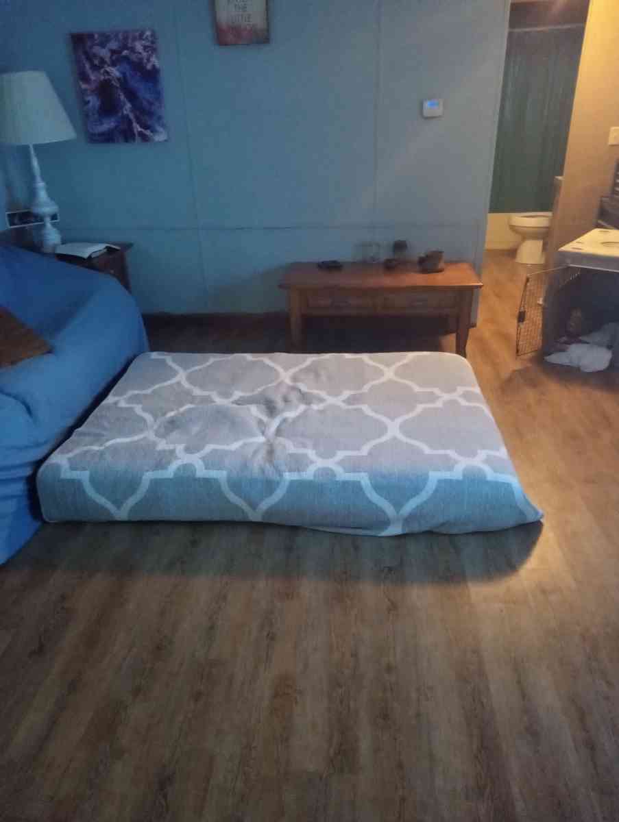 Futon with mattress