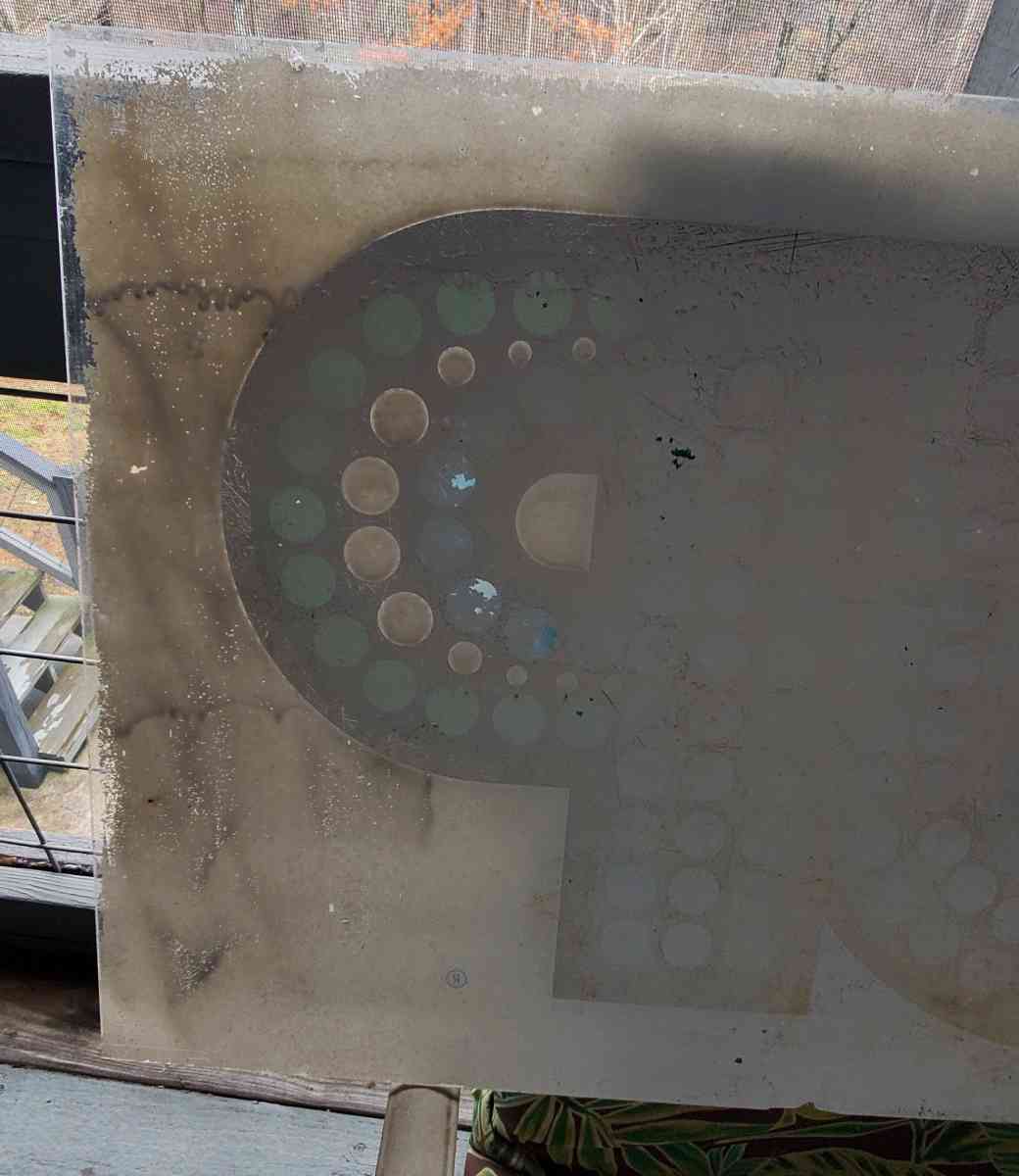 7 Up Plastic Acrylic Advertising Sign